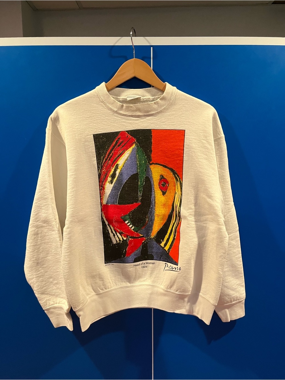 Rare 1995 Pablo Picasso Head of a Woman Sweater